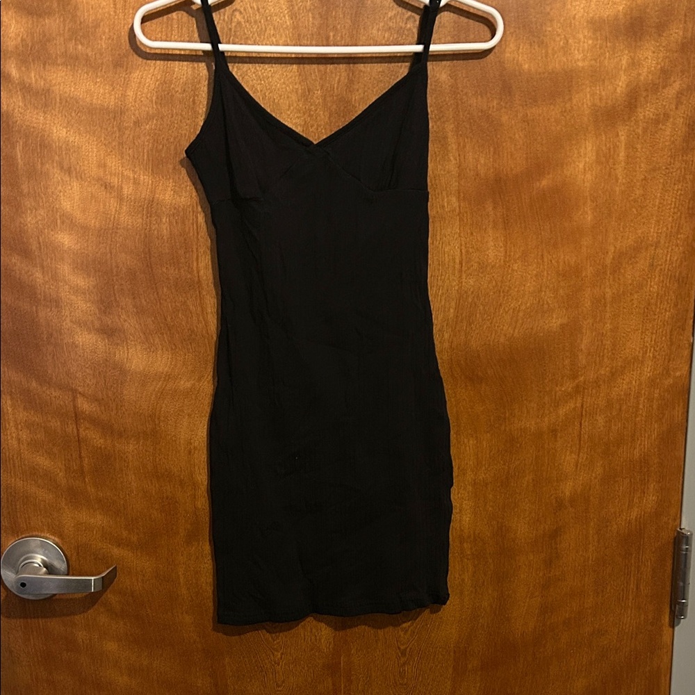 Black Spaghetti Strap Dress